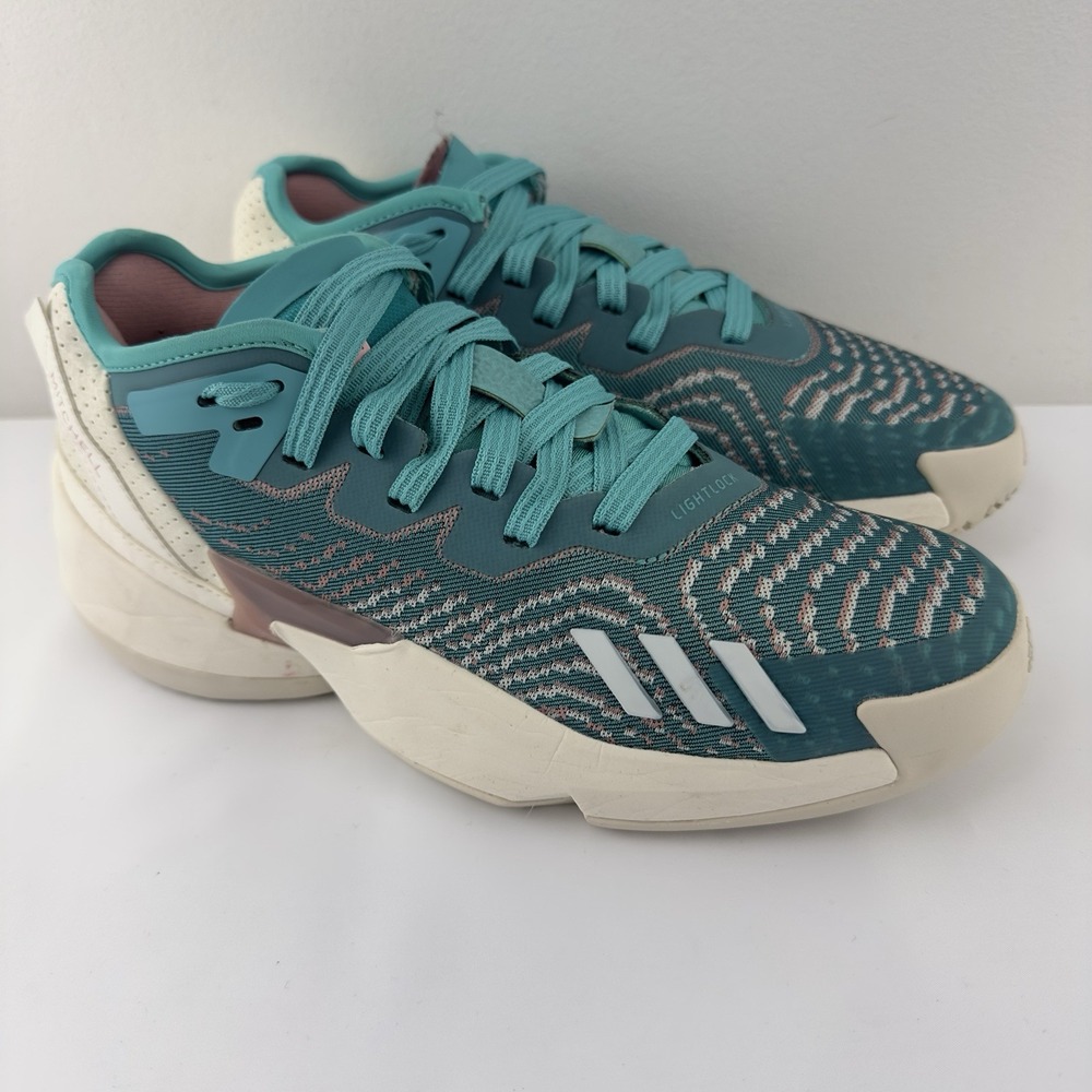 Adidas‎ D.O.N. Issue 4 Men's Basketball Shoes Teal/White Size 6